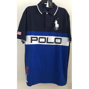 Polo Ralph Lauren Classic Fit Big Pony Short Sleeve Polo Rugby Shirt w/ "POLO"LT